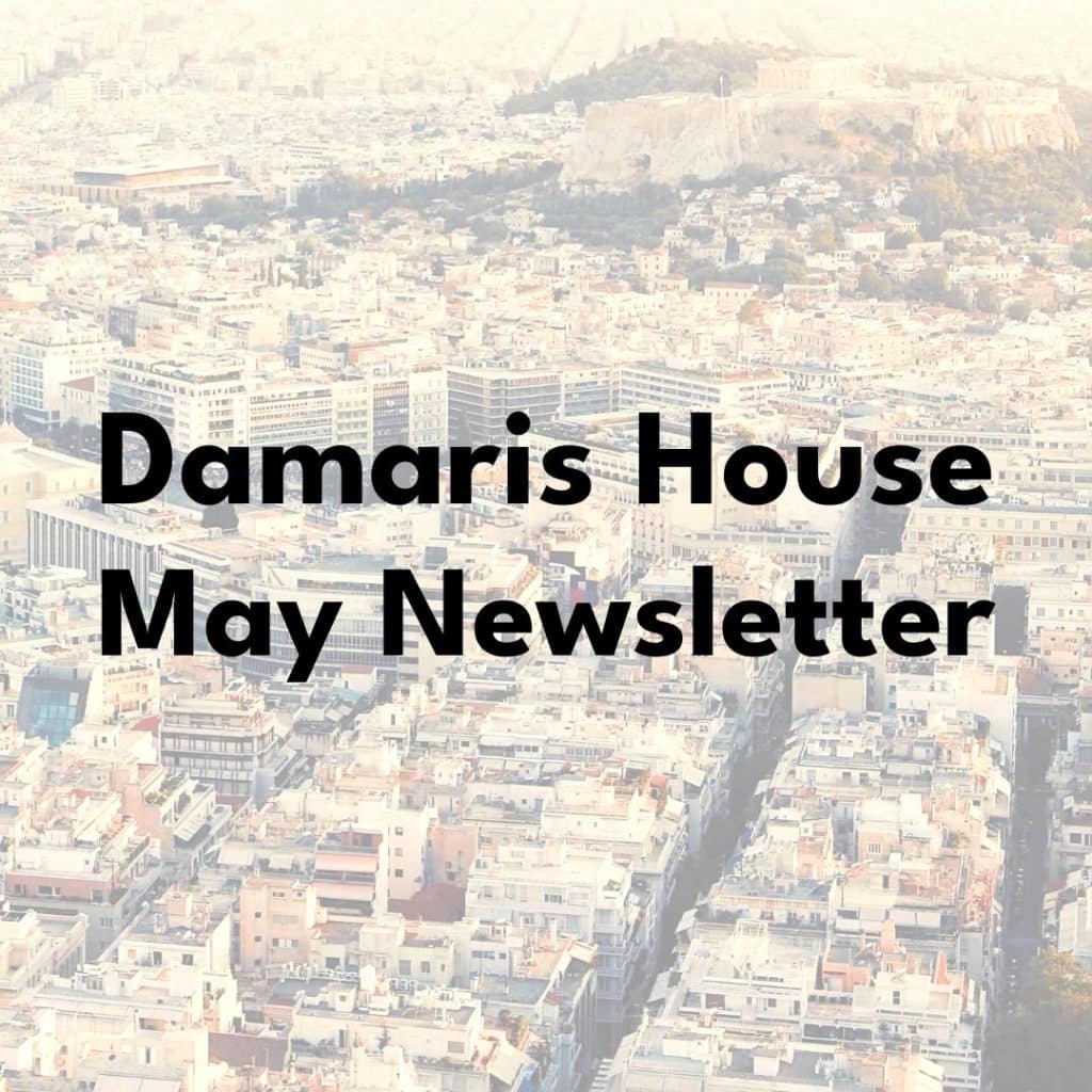 Damaris House May Newsletter