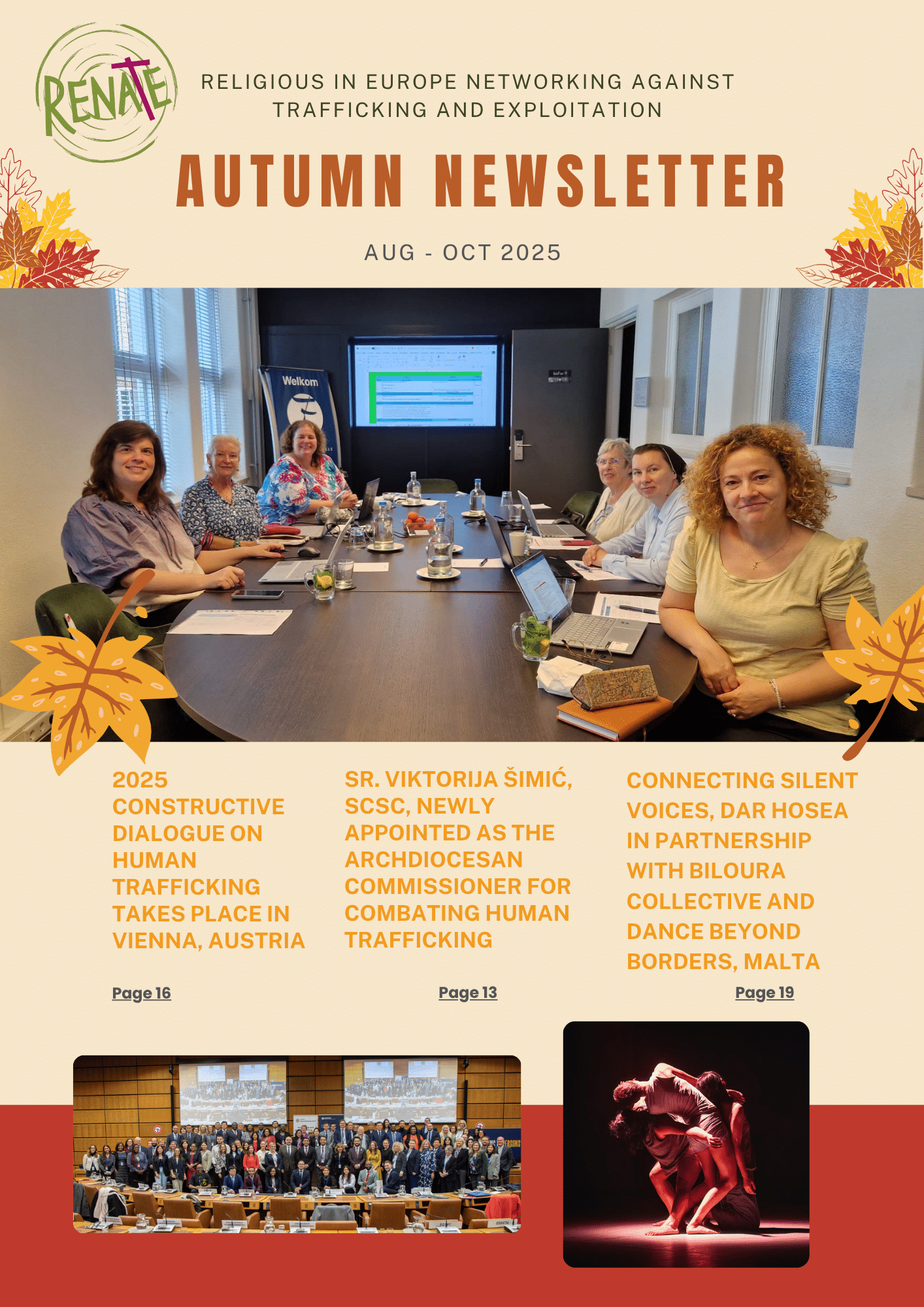 RENATE Autumn Newsletter 2024