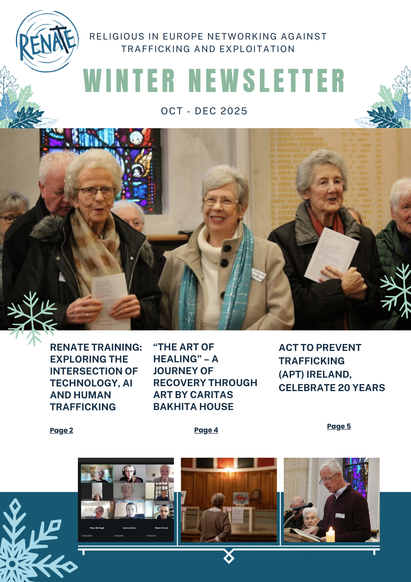 Copy of RENATE Autumn Newsletter 2024